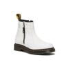 Dr. Martens Leather Short Ankle Boots Women Boots White 27618100
