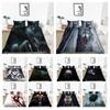 Bed Covers Set Wolf Printing Home Bedclothes Microfiber 2/3 Pcs Bedding Suit 2/3 Pcs Comforter Duvet Covers