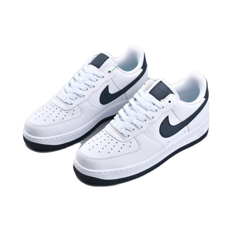 New Nike Air Force 1 Low 07 White Obsidian Women's AH0287-108