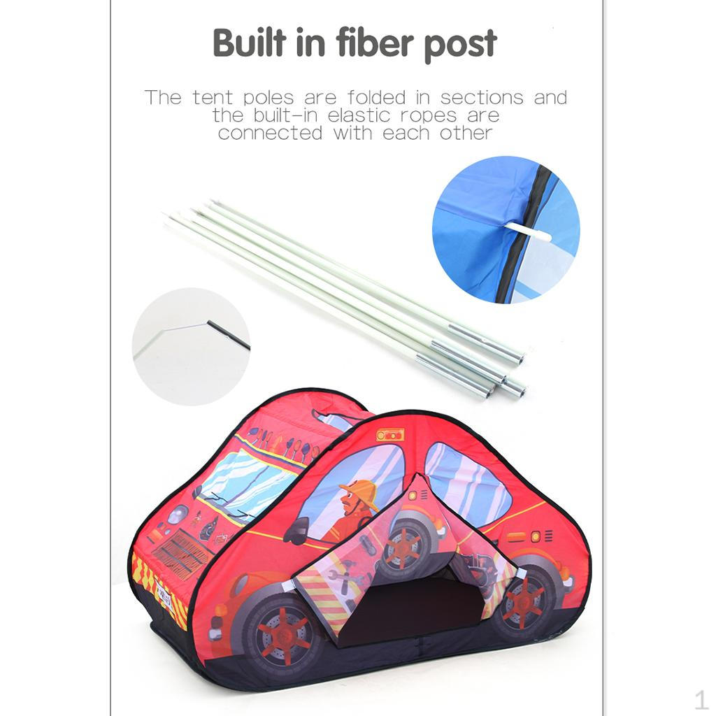 Foldable Tent Toddlers Up Pretend Playhouse indoor e outdoor set Early Learning Bonding