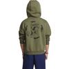 Nike SB Oversized Skateboarding Comfortable Casual Soft Long Sleeve Hoodie Kids hoodies Olive-Green White FV0408-222