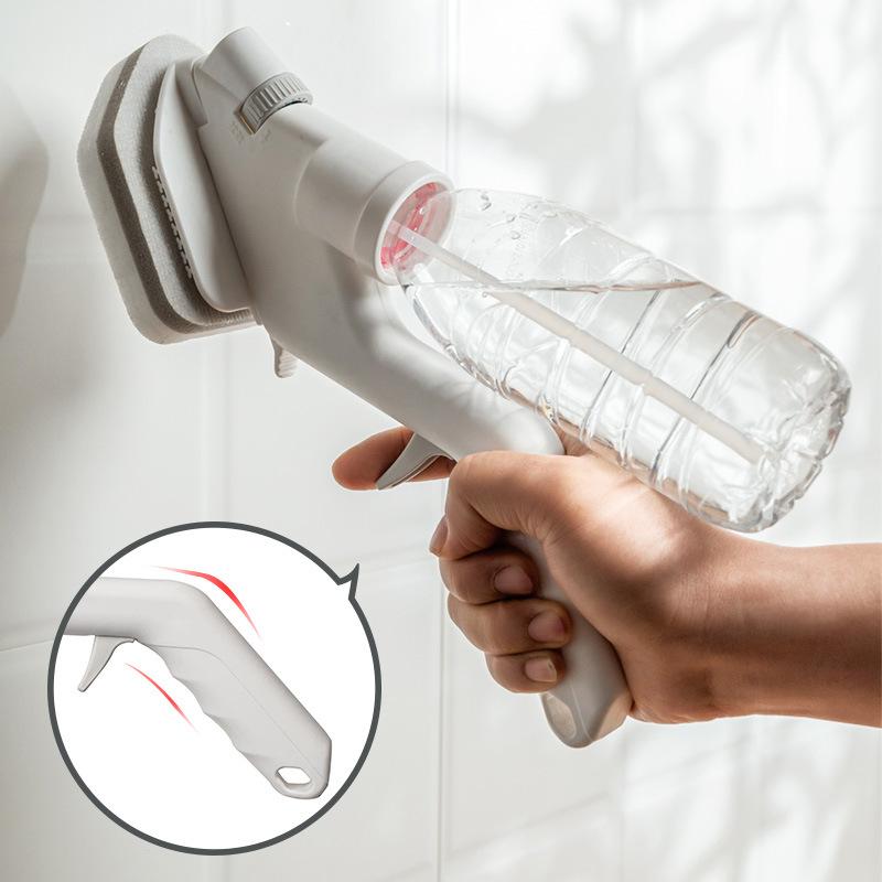 1 Set Household Water Spray Brush Window Wiper Window Wiper Sponge Wipe Window Gap Brush Tool