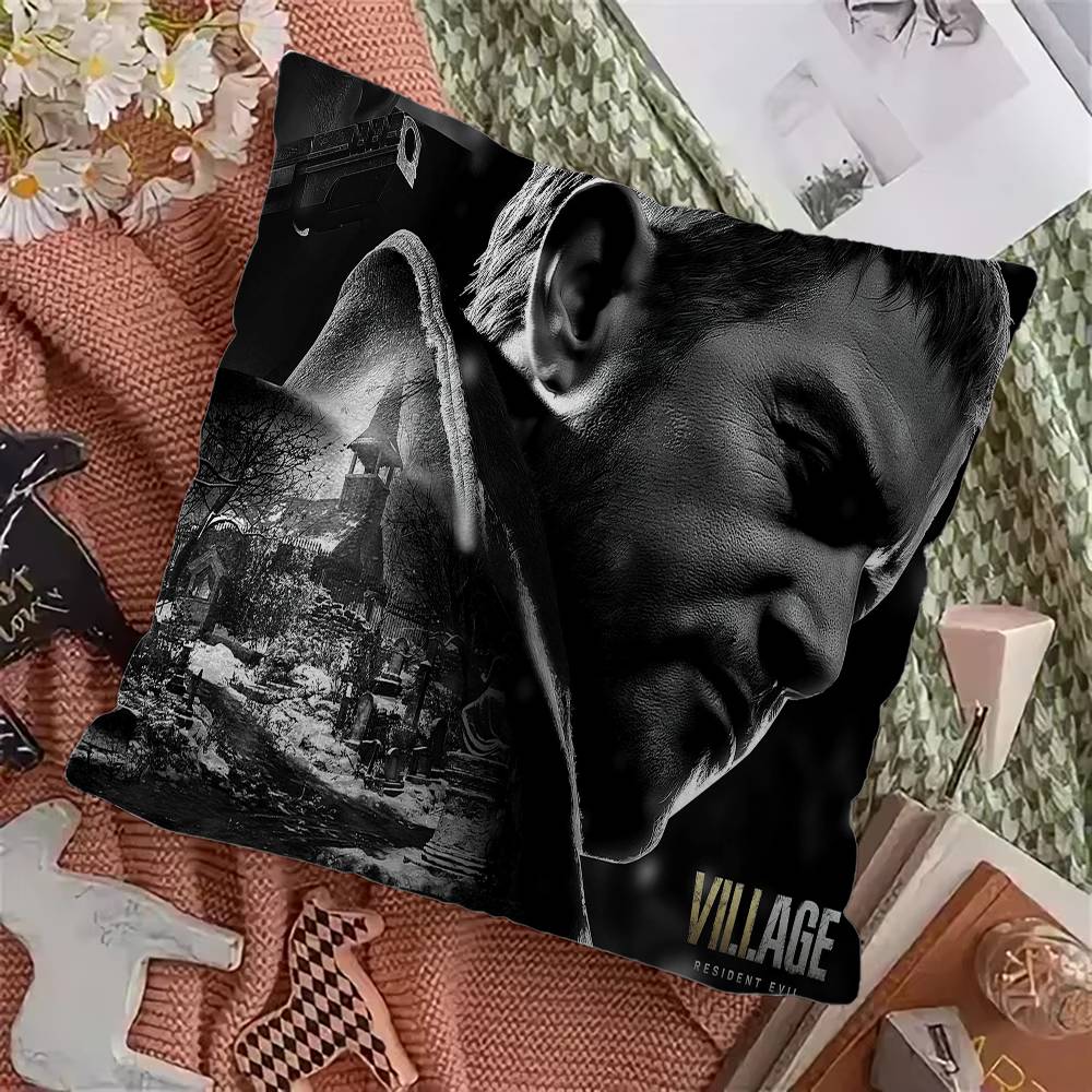 R-Resident E-Evil Games 45*45cm Cushion Cover Pillow Cover Decor Pillowcase Home Pillowcase for Couch Pillow