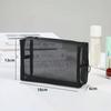 1 Piece Thick Mesh Large Capacity Makeup Bag, Personal Item Storage Small Pocket, Portable And Easy Makeup Storage Bag