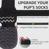 Anti Slip Dog Socks to Prevent Licking Paws, Dog Shoes for Cold/Hot Pavement, Winter Pet Booties for Small Medium Large Senior Dogs, Boots & Paw