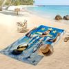 Lionel Messi Printed Beach Towel Quick Dry Soft TowelPortable Large Rectangular Beach Blanket for Travel Swimming Pool