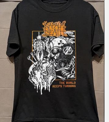 Collection NAPALM DEATH - The World Keeps Turning T Shirt All Size