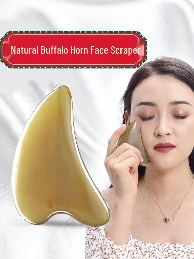 Natural Resin Gua Sha Board Facial Massage & Lifting Tool for Eye Area