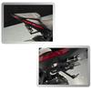 For ZONTES 703R 703RR Motorcycle License Plate Holder With Rear LED Turn Signal Tail Light Tidy Fender Eliminator