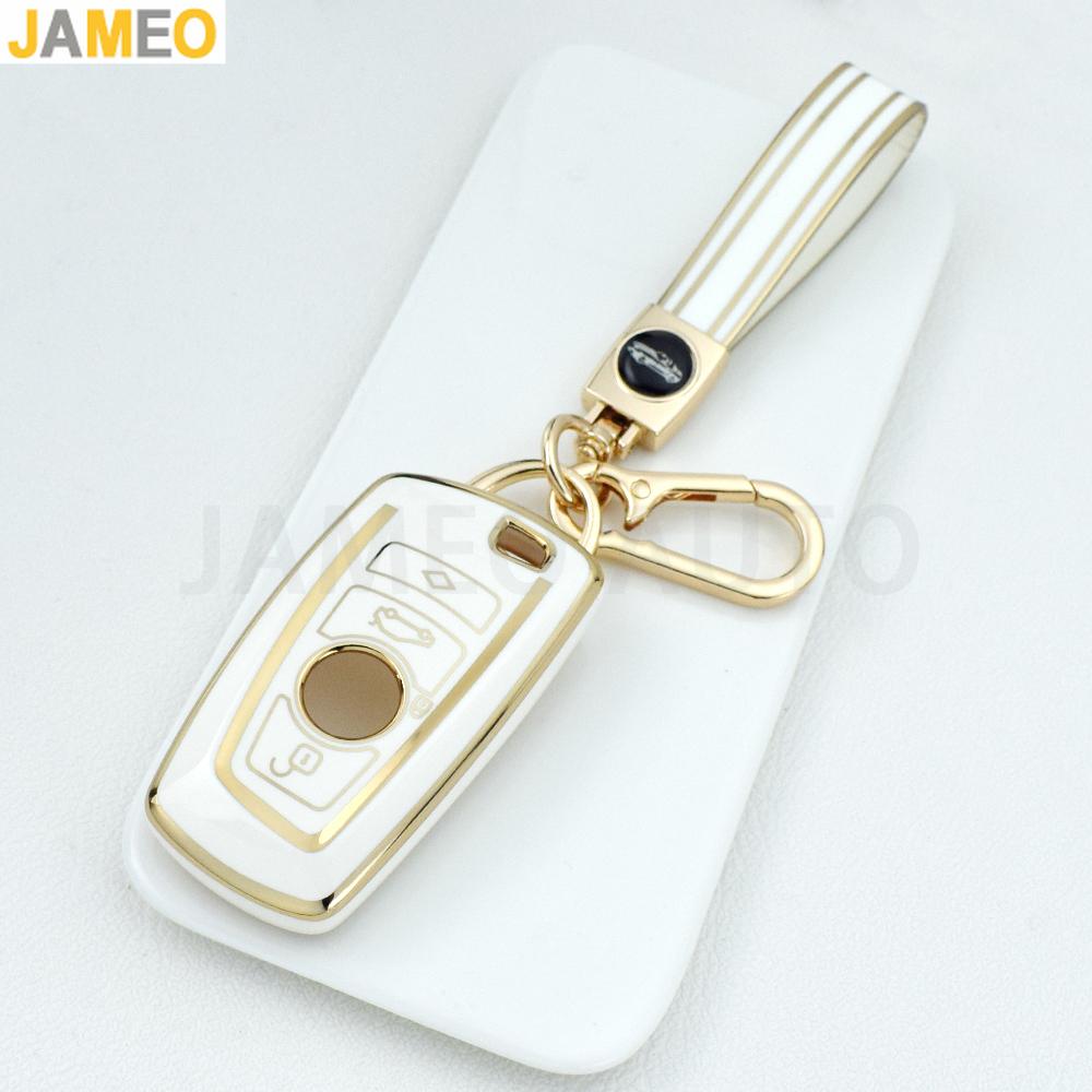 Tpu Car Key Case Cover For Bmw 1 3 5 7 Series X3 X4 M3 M4 M5 520 525 F30 F10 F18 118I 320I Key Protector Soft Shell Key Chains