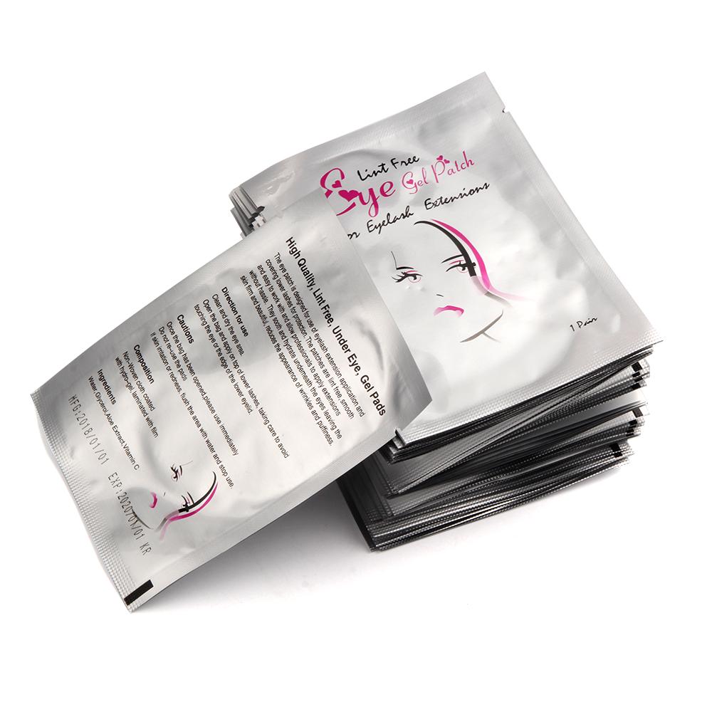 50 Pairs Beauty Eye Pads Eye Lash Eyelash Extension Paper Patch Tips Gel Sticker Wraps Patches