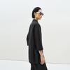 LESS 2025 Summer Lapel Loose Straight Blazer