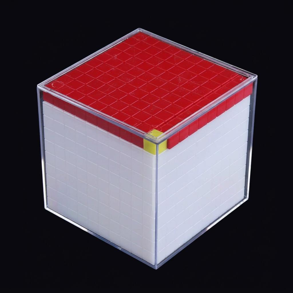 Multi-Layered Capacity Unit Demonstrator Building Blocks for Elementary School Mathematics Teaching Aid-Volume Measurement Cubic