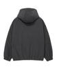 COVERNAT C Logo Heavy Oxford Hoodie Jacket Charcoal