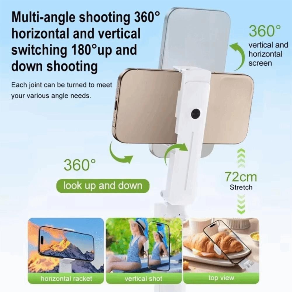Anti-shake Mini Bluetooth Selfie Stick Foldable Handheld Phone Holder  Mobile Photography