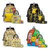 Fashionable 2024 New Print Backpack Pencil Case Lunch Bag Set For School Kids