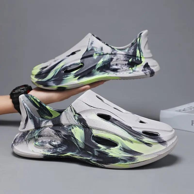 

Fashion Sports Men s Sandal Office Waterproof Hole Shoes New Fashion Summer Sale Stylish Outdoor on Offer 2025 Styles Big Size Male Shoe 44-45