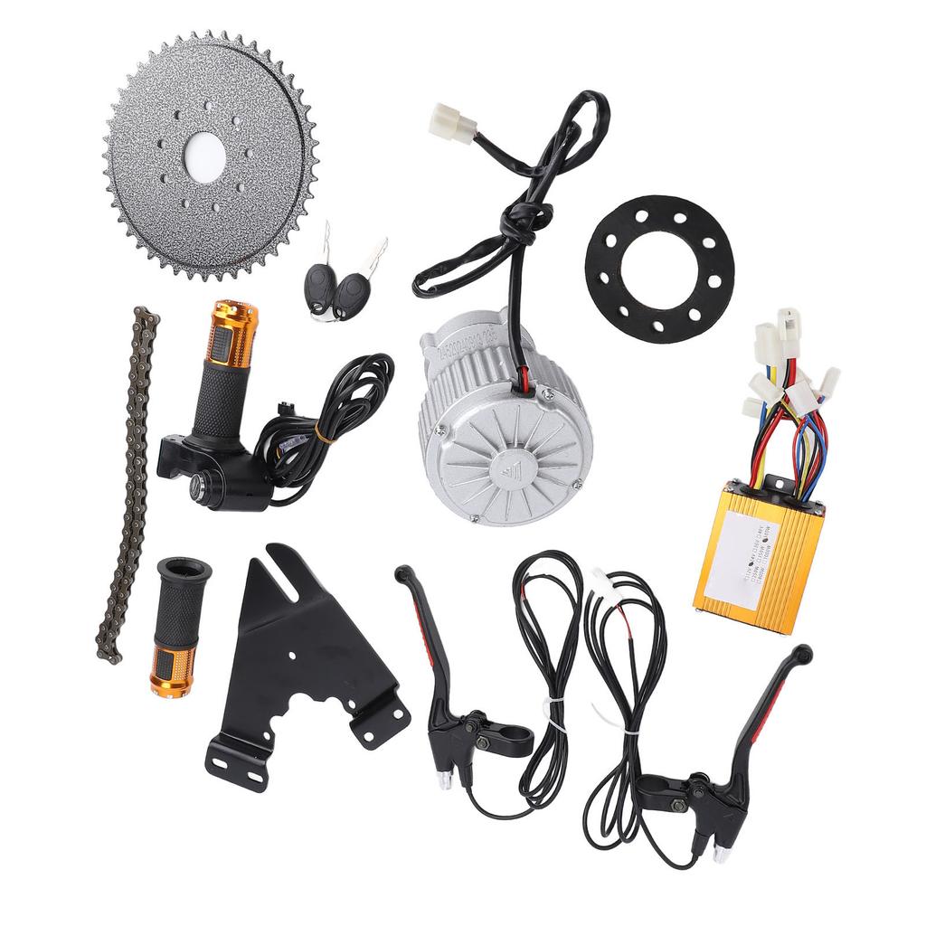 MY1018 24V 450W Electric Scooter Motor Controller DIY Scooter Drive Speed Control Conversion Kit for Electric Cycles Mini Motorcycles