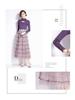 Women's Long-Sleeve Knitted Patchwork Dress Set