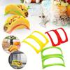 Portable Burrito Rack Tortilla Tray Taco Holder Food Tray Non-toxic Food Grade Kitchen Cooking Gadgets Hot Dog Grill Gadgets 1pc