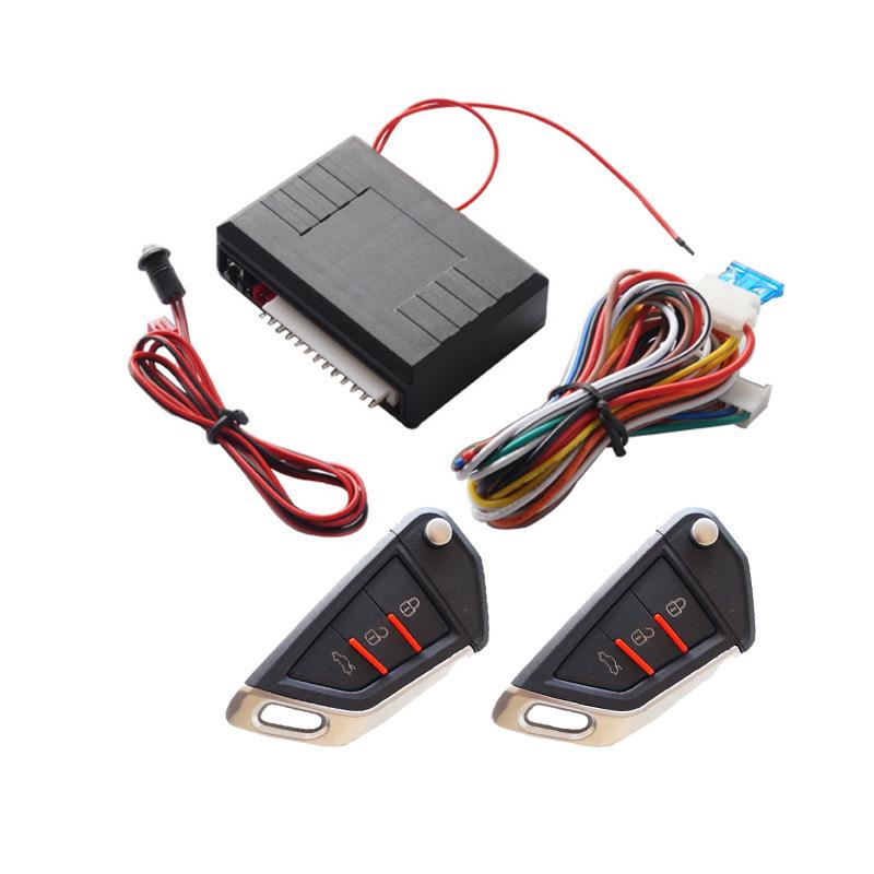 12V Keyless Car Entry System with Remote Trunk Access