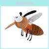 Mosquito Plush Toy With Super Soft Short Pile For Stress Relief And Gift Giving
