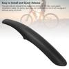 Widened Bike Mudguard Universal Mountain Bike Mudguard for 26/27.5/29 Inch Bikes Bike Accessories