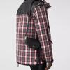 Burberry Olympia Logo Print Lambskin Half Moon Bag Women Handbags Black 80359841