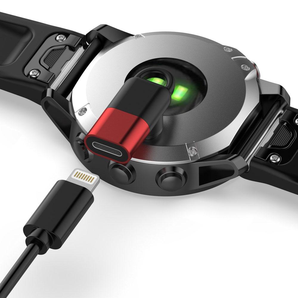 Buy Type C/Micro USB To 4pin Charging Adapter For Garmin Fenix