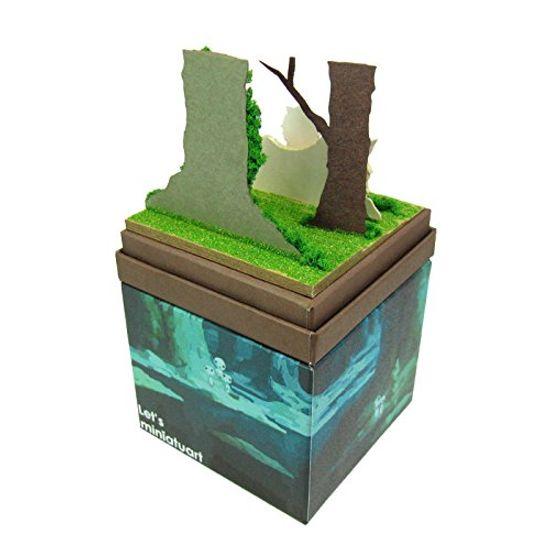 Giant Bean Bag Chairs Sankei Studio Ghibli Mini Princess Mononoke San and the Mountain Dog Paper Craft Non-Scale MP07-45