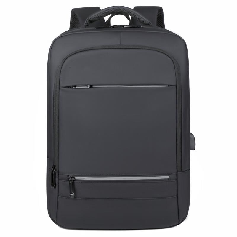 Men s Business Laptop Backpack with USB Charging