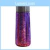 Fashion Colorful Ice Flower Pure Titanium Insulated Cup For Office Travel And Gift Giving
