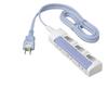 Tap Switch Series 3-Outlet Snap Cap 2m Cord Blue