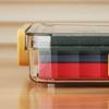 Transparent Desktop Paper Storage Box Dust Proof Card Holder Case File Document Organizer  Contract