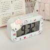 Desktop Multi-function Desk Clock New Cute Mini Children's Small Alarm Clock Cute Student Dormitory Artifact Decorative Clock