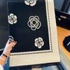 New Classic High End Camellia Scarf for Women Warm Student Decorative Gift Shawl Versatile