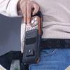 Camping Wallet Pouch Multifunctiona Cards Holder Waist Bag Leather Phone Case Bum Bag Flip Pockets
