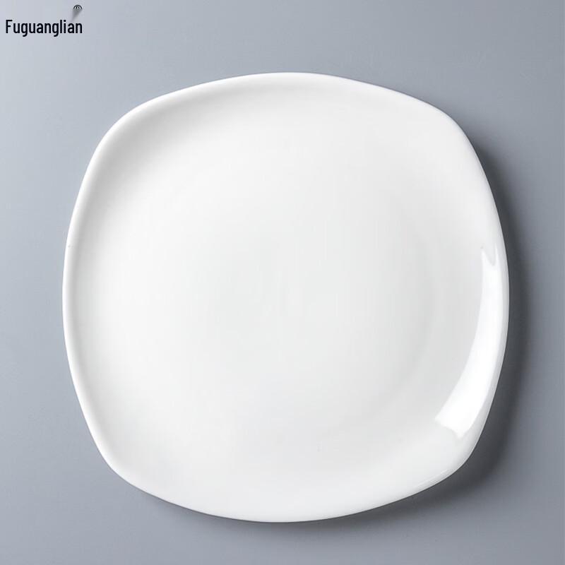 Fu Guang Lian 10-inch Square Ceramic Serving Plate