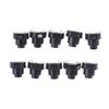 10 Pcs Latching Action Flashlight Torch Push Button Switch Dc 30V 1A Ypxii
