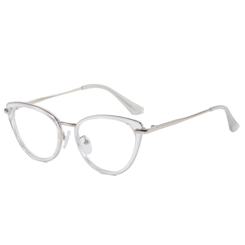 Cat Eye Shape Sunglasses for Ladies European American Style Trendy Glasses for Woman High Quality Men Sun Glass