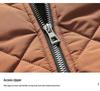 2024 Men's Large Winter Down Jacket - Velvet-Lined, Thickened Baseball Style with Stand Collar