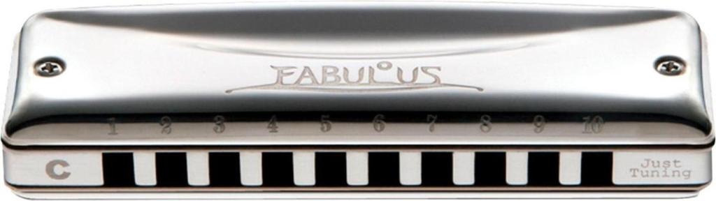 SUZUKI 10-hole harmonica, Fabulous Series F-20J A