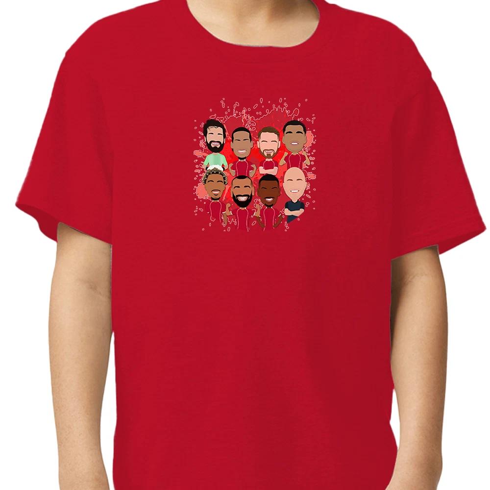 Liverpool 2025-26 Vector Heroes Kids T-Shirt 3-13 Years Unofficial Great Gift 2XL