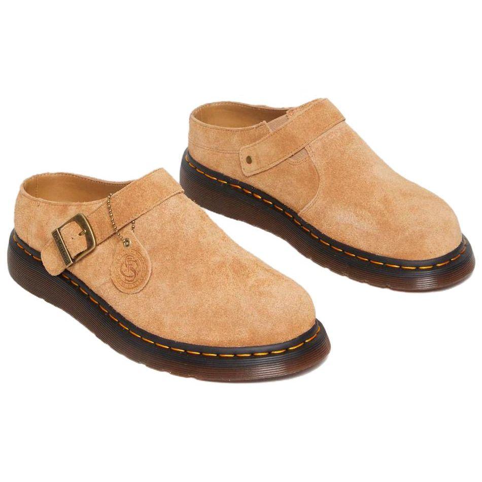 Dr. Martens Isham Suede Shoe Sandy Unisex Sneakers Brown 30619291