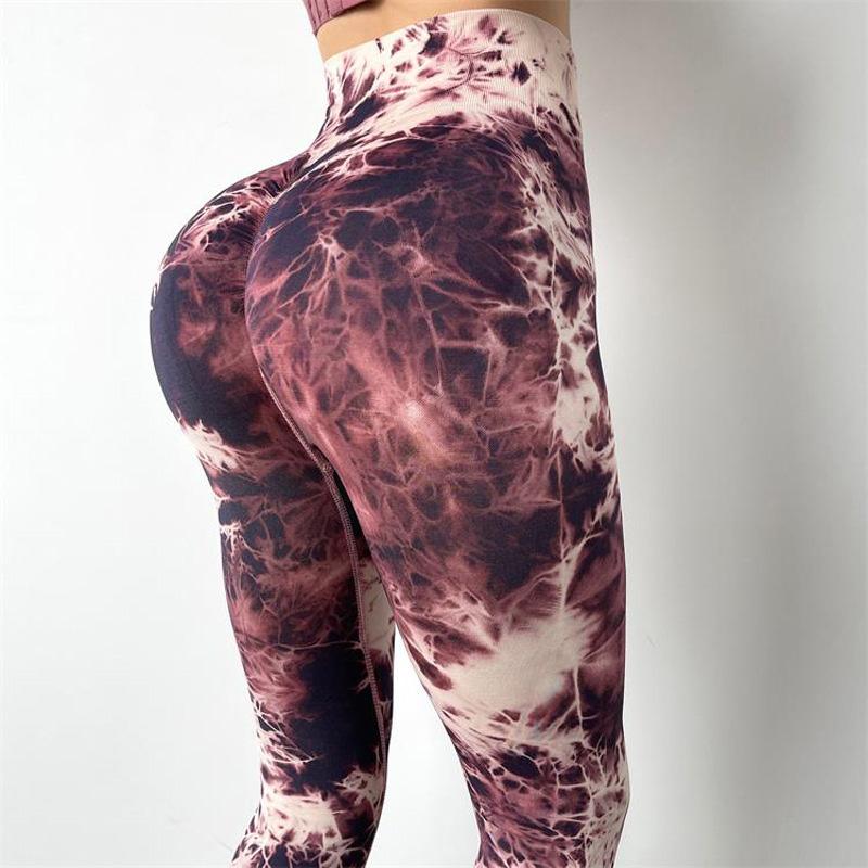 printed gym tights