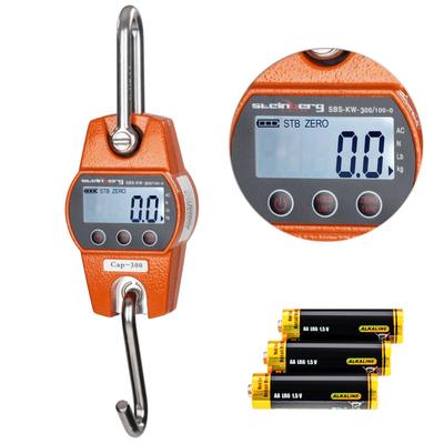 Commercial Hunting Hook Scale for Hunters SBSKW300100O LCD Up To 300kg