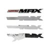 2pcs Car Rear Trunk Emblem Sticker Badge Decoration