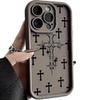 Shockproof Soft Silicone Cross Design Phone Case For Apple Iphone Multiple Models