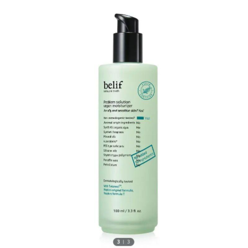 

belif Problem Solution Vegan Moisturizer 100ml