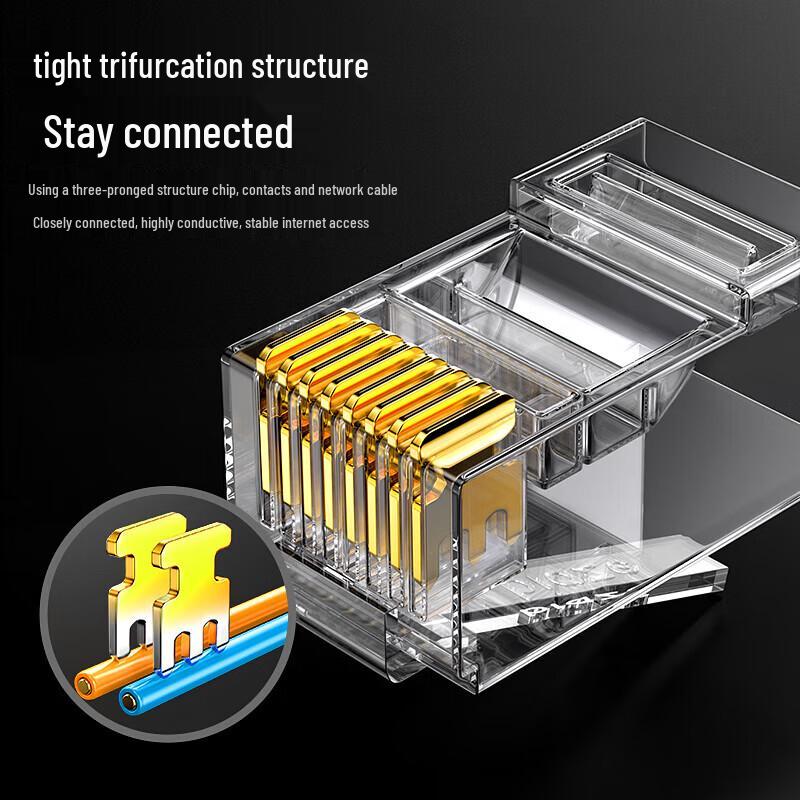 BIAZE Cat 5e Gigabit RJ45 Ethernet Connectors